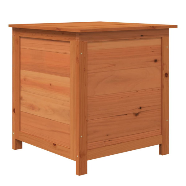 Alpen Home Outdoor Cushion Box 50X50x56 Cm Solid Wood Fir Wayfair.co.uk